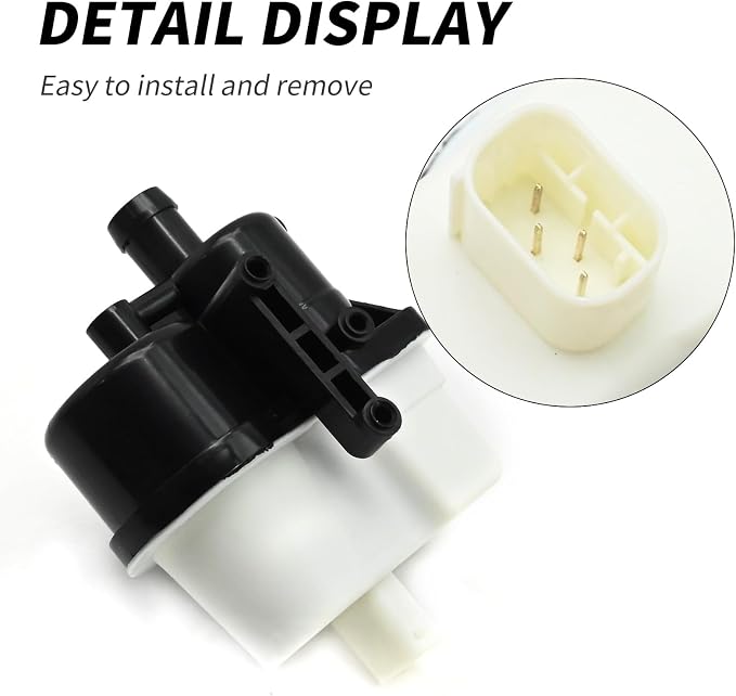 Saihisday 16136752551 Fuel Vapor Leak Detection Pump, Replacement for BMW 335i Conv. E93 2007-2008 Replacement for BMW M3 Sedan E90 2008, Replaces 16137193479