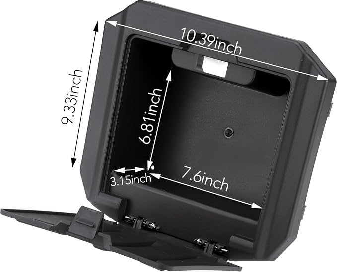 A & UTV PRO Center Console Dash Storage Box for 2020-2024 Polaris RZR PRO XP/ XP4 Accessories, Dash Storage Bins for RZR PRO R/Turbo R 2022-2024, Center Console for UTV