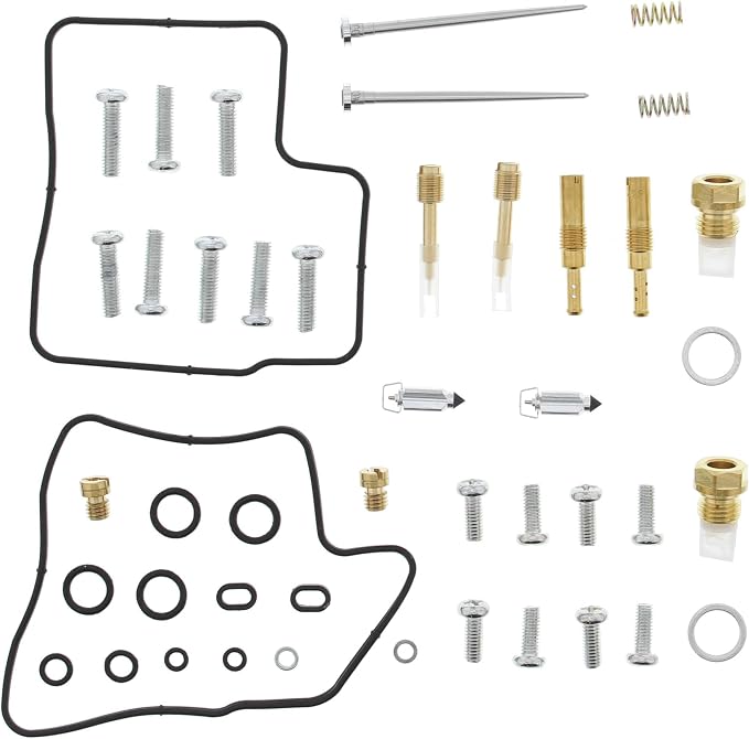 All Balls Racing Carburetor Rebuild Kit 26-1621 Compatible With/Replacement For Honda VT1100C 1998-2003