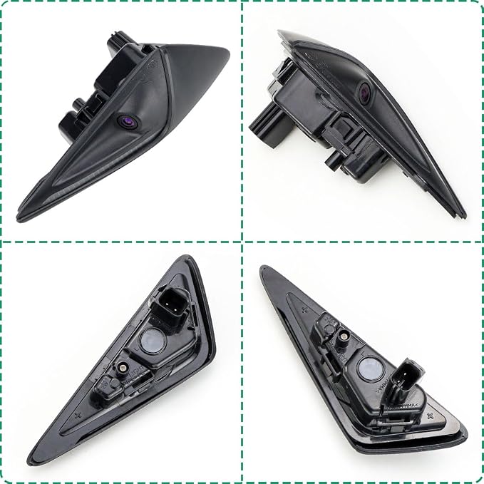 1125106-50-J Front Left Side Fender Camera Replacement for Tesla Model 3 2017-2022 & Tesla Model Y 2017-2022, OE Trun Signal Repeater Wing Cam Replaces 1125106-50-H, 1495864-20-E by GreenYi