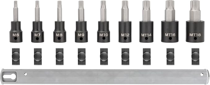TEKTON 1/2 in Drive Triple Square Impact Bit Socket Set | SIB92103