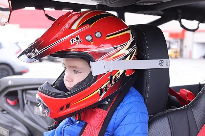 UTVMA Helmet Holders - Head Support for Young UTV Riders Compatible with All Seats and Helmets!