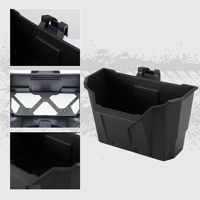 A & UTV PRO Driver Under Seat Storage Box for 2016-2025 Can Am Defender Max HD10 HD9 HD8 HD6 HD5 Accessories Removable Tool Box Organizer Replace OEM #715003399