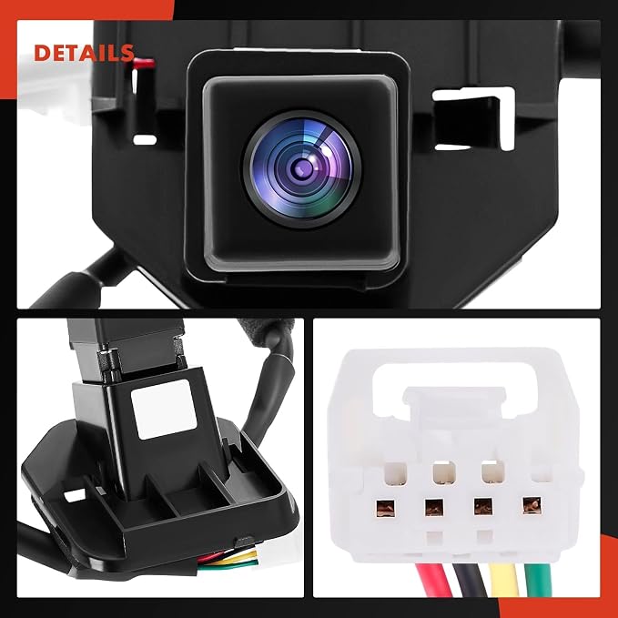 A-Premium Rear View Backup Camera Compatible with Nissan | Parking Camera for 2015 2016 2017 Juke - Replace# 28442-BV80A