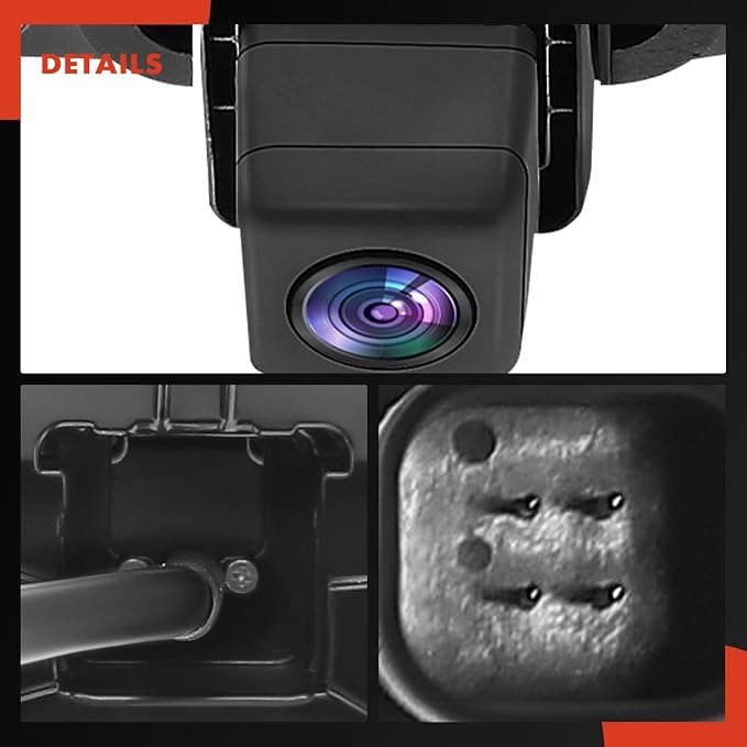 A-Premium Park Assist Camera Rear View Backup Reverse Camera Compatible with Select Toyota Models - 2010 2011 2012 2013 Highlander - Replace# 8679048130
