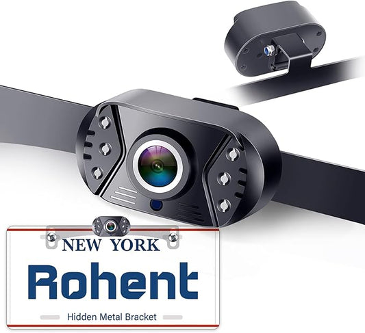 HD 1080P Backup Camera for Cars - Night Vision, 170° Wide Angle, Waterproof, Easy Installation, Clear Image for Trucks, SUVs, Vans, Sedans - Enhanced Parking Safety
