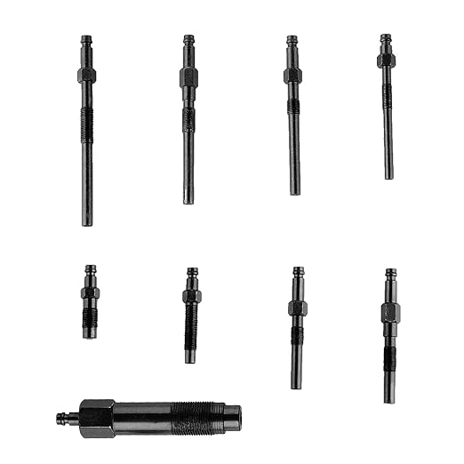 DAYUAN 17 pc Diesel Engine Compression Tester Kit Tool Set Automotive Compressor
