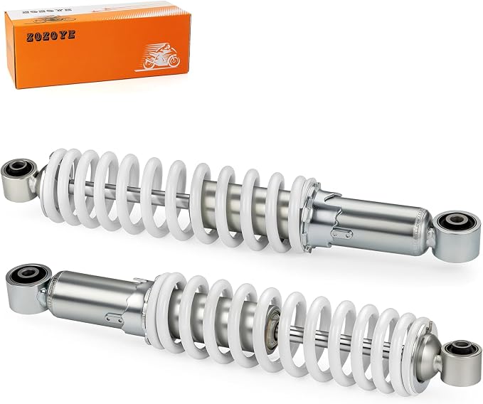 White Left & Right Front Shock Absorber For Yamaha Blaster 200 YFS200 1988-2006 2XJ-23350-20-36 2XJ-23350-00-36
