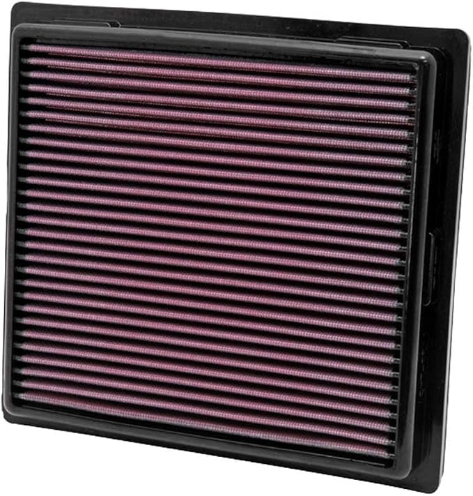 K&N High-Flow Original Lifetime Engine Air Filter: Increase Power: Premium, Washable: Compatible with 2010-2026 Toyota/Lexus/Mitsubishi/Fiat: (See Product Description for Select Models) 33-2457