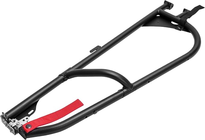 ALMULOO Passenger Side Upper Door Frame Compatible with Can-Am Maverick X3 XRS X3 RS RR 2017-2024, Aluminum Front Right Door Frame Replacement, Powder-Coated Black (2 & 4 Door Models)