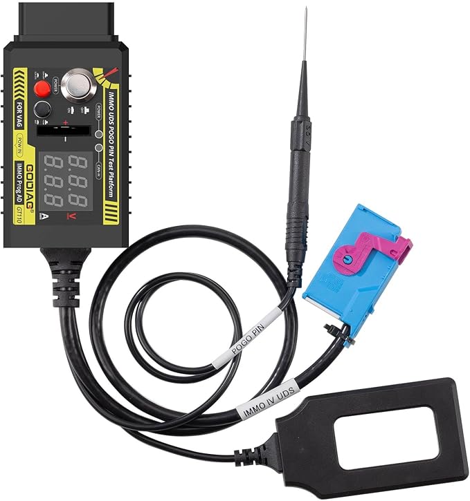 GODIAG GT110 for VW Audi Skoda Seat CAN-Bus UDS 4th Generation IM-MO System Test Platform Cable with POGO PIN to Read & Write POGO PIN Data