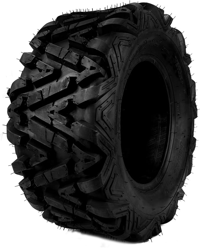 Torchbeam 25x10-12 ATV Tire, 6 -Ply Off-Road Tire for All-Terrain ATV/UTV, 2 Pack