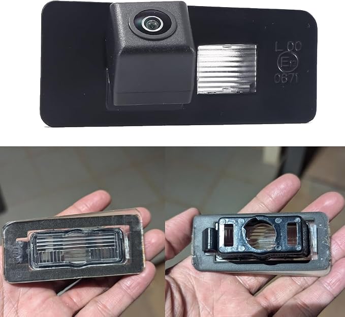 HD Auto License Plate Light Rear View Reversing Backup Camera Parking Compatible with Holden Commodore HSV VE V6 V8 Ute SS Berlina Sedan Wagon/G8 GT/omega/VX VZ VY VF VR VS Maloo Senator (A(81*37MM))