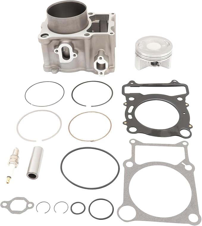 84.5mm Cylinder Piston Gasket Top End Rebuild Kit Fit for Yamaha Kodiak Rhino Grizzly Wolverine 450 Replace for 5ND-11310-00-00