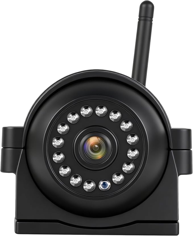 Single Wireless Side View Camera, Compatible with Models A11, A12, A13, A14, A23, A24 Wireless Camera Systems. Please Consult The Seller to Confirm Compatibility Before Purchase - A11S