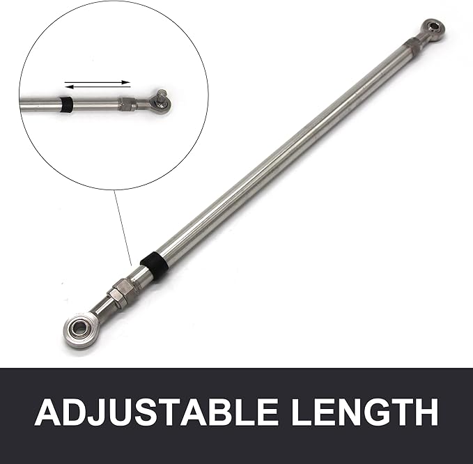 Universal Tie Bar For Twin Outboard Engines (520-670mm)