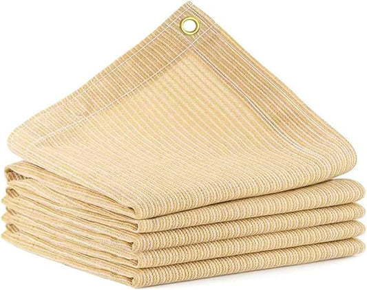 90% Shade Cloth for Patio, 12X15 FT Pergola Shade Cover, Breathable Sun Shade Fabric for Beach, Deck, Porch, Gazebo, Carport, Outdoor Sunshade Screen for Garden, Balcony, Pool.