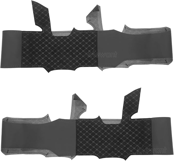 MEWANT Hand Stitch 3D Style Steering Wheel Protector Wrap Cover for GMC Sierra 1500 2019-2023/Sierra 1500 Limited 2022/Sierra 2500 2020-2024/Sierra 3500 2020-2024/Yukon 2021-2023