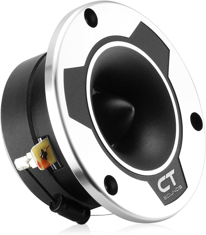 CT Sounds TX-35C 3.5” 480-Watt Titanium Super Tweeters, Pair