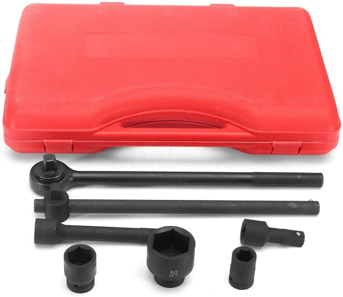 27pc Impact Socket Set 3/4" inch Drive Metric SAE Standard Automotive Mechanic