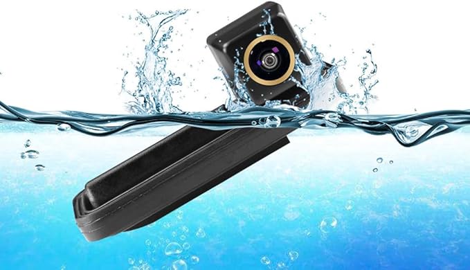 AHD/CVBS Car Rear View Camera's Fisheye Trunk Handle Camera with RCA Cable & Vehicle-Camera for Mercedes Benz B Class W246 B180 B200 2012~2015 & Backup Camera (AHD)