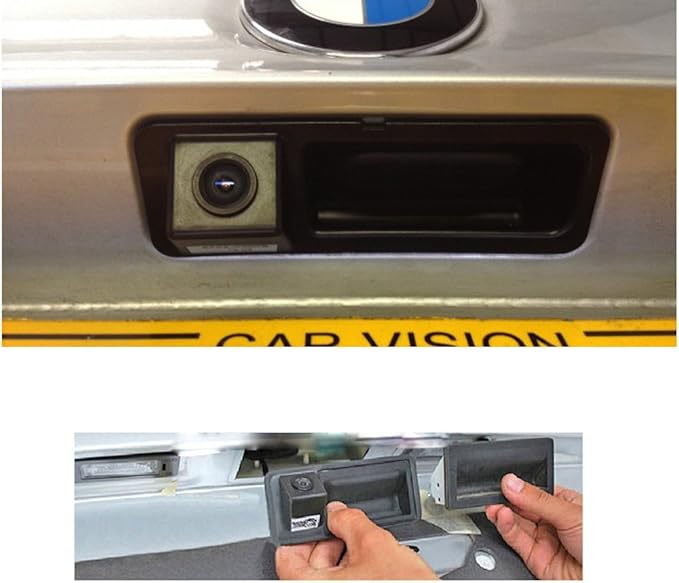 Trunk Handle Vehicle-Specific Camera Integrated into Case Handle Rear View Camera for 5 Series M5/3 Series M3/X1/X3/X5/X6/E39/E53/E90/E60/E70/E83