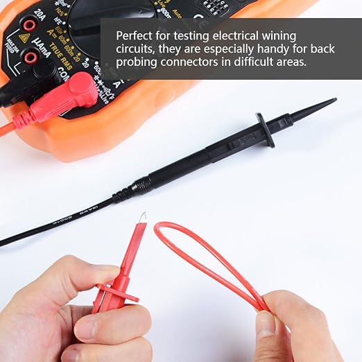 Whole Set Multimeter Test Lead Kits Set Essential Automotive Electronic Connectors Cables Hand Tool Battery Tester & Auto Diagnostic Tools