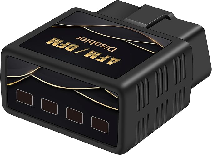AFM/DFM Disabler Active Fuel Management Delete Module Compatible with V6 & V8 GM Motors Gold