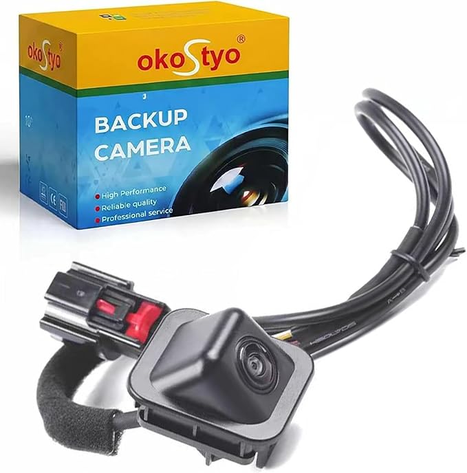 No. 23199271 Rear View Backup Reverse Parking Camera/Rear View Camera | For Chevy Corvette 2014–2019 Z06 Z51 Grand Sport ZR1 6.2L V8 [6 PINS] okostyo Park Assist Camera OEM Part Number# 2319-9271