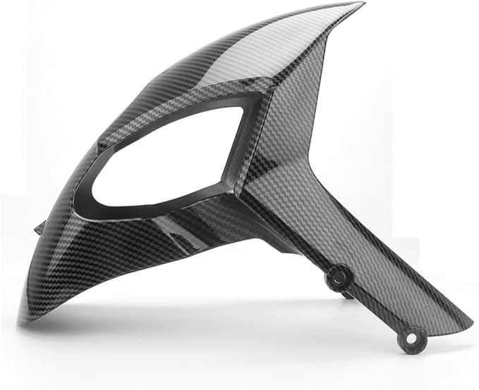 Motorcycle Front Fender, for Ducati MONSTER 696 795 796 M1200 S4R M1100 1100 EVO, Mudguard Protector Splash Guard Fit Fairings Kit Parts (Carbon Fibre Texture)