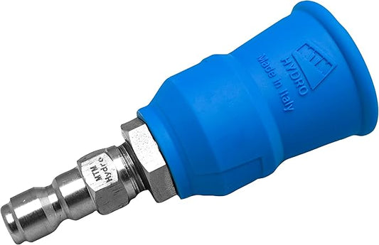 MTM Hydro Acqualine Pressure Washer Nozzle Guard Holder Tips Protector with 1/4” Quick Coupler Plug, 40 Degrees 3.5