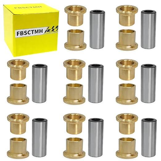 A-Arm Bushing Sleeve Kit Compatible with Can-Am Maverick X3 Max R RR Maverick Sport 1000 2017+