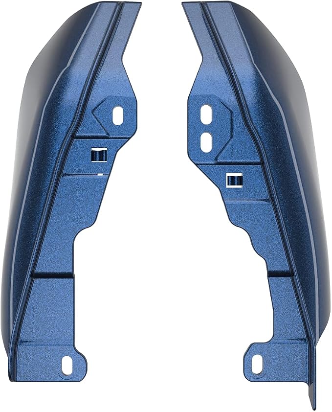 Advanblack 2024 RG Mid Frame Air Deflectors Compatible for Harley Touring Street Glide, Road King, Electra Glide, 2009-2025(Big Blue Pearl)