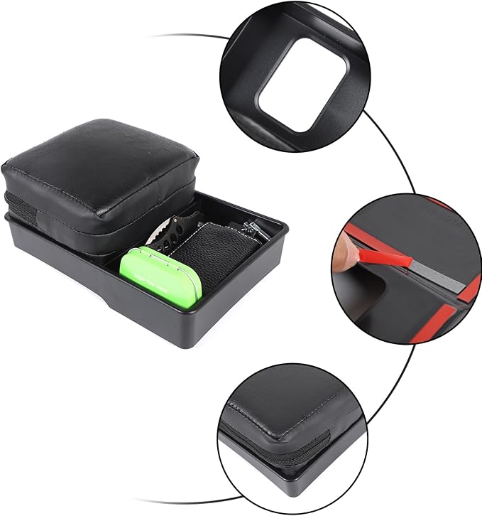 HAPPYHORSE Car Center Console Armrest Cushion Pad Storage box Compatible with Toyot@ GR86/Subaru BRZ 2022-2025, Center Console Armrest Organizer storage box Pillow Cushion Pad Accessories