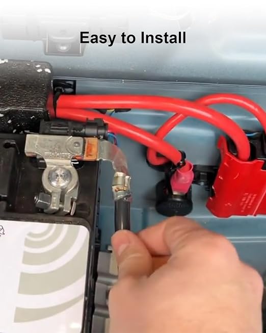 Intelligent Battery Sensor Replace 010562911 601-006 Fits for BMW 325i 328i 335i 335is 335d M3 2006-2013 Only Compatible with Two-Pin Connectors