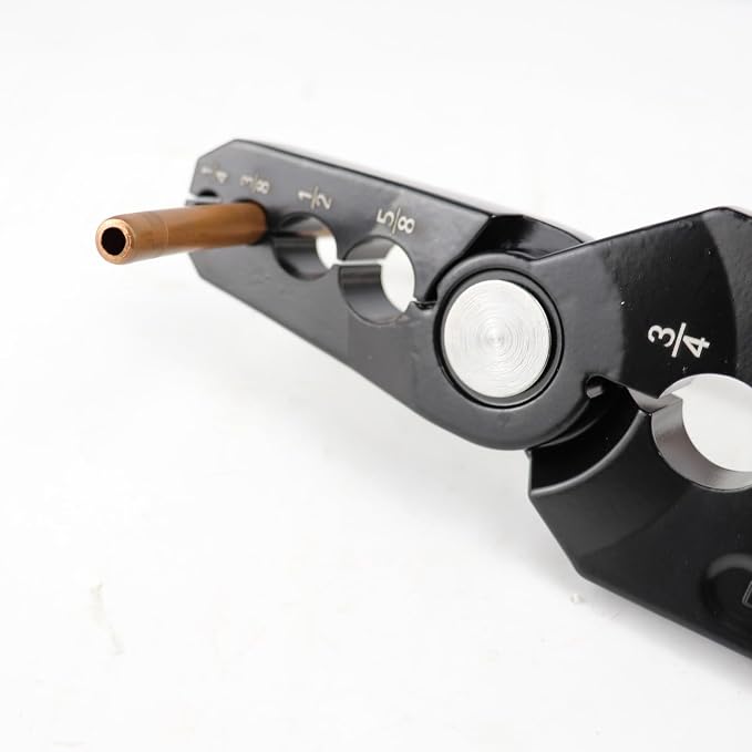Metal Pipe Repair Kit, Copper Tube Rounding Tool and Pipe Straightener Set with Manual Pipe Rounding Pliers for Air Conditioning and Refrigeration Maintenance