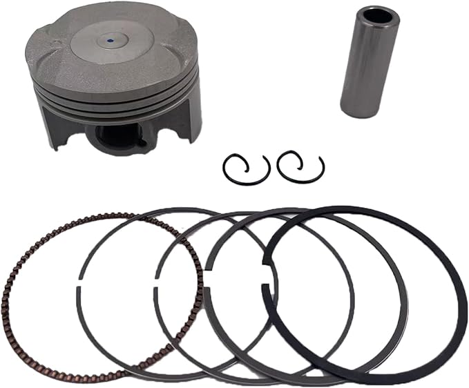 Motorcycle Engine Cylinder Kit with Piston and Gaskets, 52-57mm Bore, Compatible with Yamaha YZF-R-125 MT-125 X-Max 125 NMax 125 5D7 2DS B8R 2008-2024 (57MM nmax125 2DS 2016-2021)