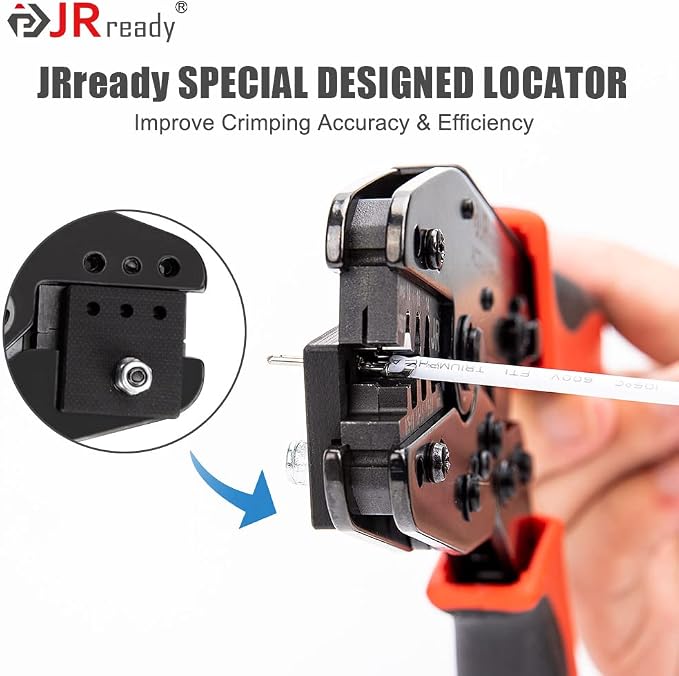 JRready Deutsch Crimp Tool ACT-LY-16DT with DT Connector Kit 2 Pin 10 Sets