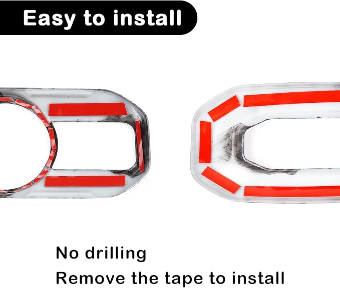 CheroCar 21PCS Full Set Interior Decoration Trim Kit for 2018-2026 Jeep Wrangler JL JLU & Gladiator JT Steering Button Frame, Air Conditioning Vent, Reading Light, Speaker (White)
