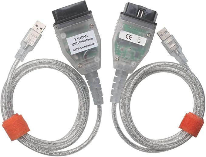 K+CAN K+DCAN USB Interface Cable Compatible with Inpa Cable BMW Switch FT232RL for BMW E-Series OBD2 Scanner Diagnostic Tool Code Reader Car Ediabas