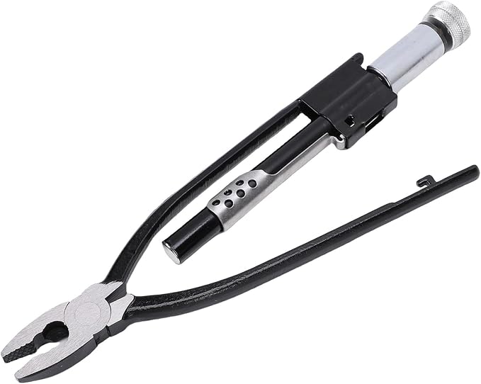 Reversible 11 Inch Safety Lock Pliers with Hardened Cutting Edges, Suitable for Aviation, Racing, Aerospace Maintenance and Repair Scenes