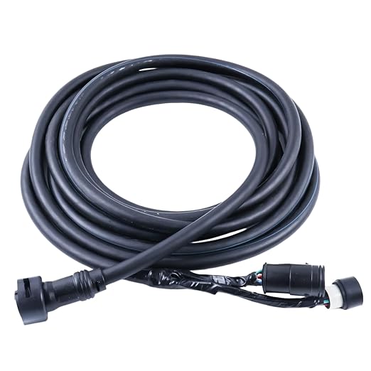 10 Pin 16.4Ft Main Wiring Harness 688-8258A-50-00 for Yamaha 704 Outboard | Total Length 16.4Ft/5M; for Yamaha 688-8258A-50 6X3-8258A-00-00 Remote Control Boxes