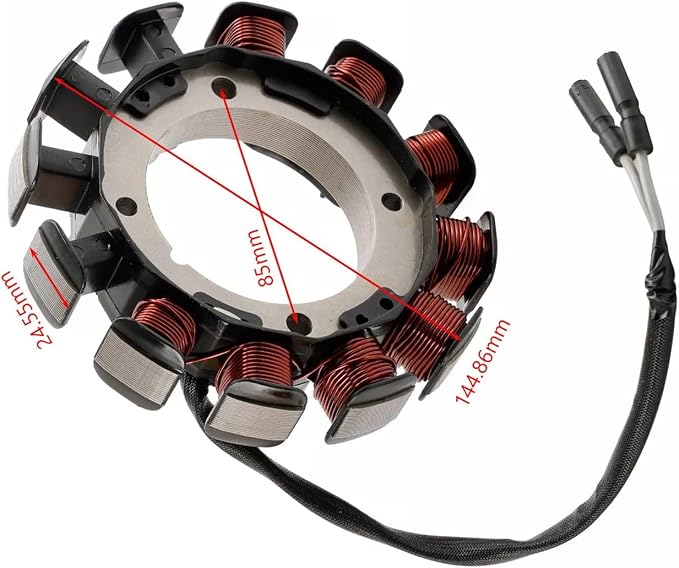 GX630 Charge Coil For Honda GX660 GX690 GXV630 GXV660 GXV690 31630-Z6L-003 (17AMP) With Spark Pulgs