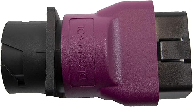 Diesel Laptops 9-Pin to Purple HD OBDII for Mack and Volvo Converter 10V