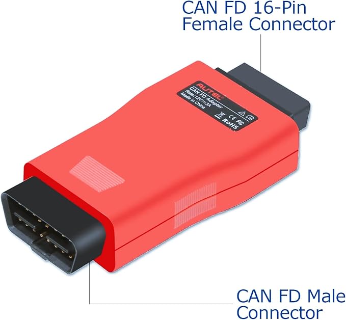 Autel CAN FD Adapter for GM MY2020 Vehicles Accessories, Mini VCI J2534, Adaptador CAN FD, Compatible with Autel MaxiSys IM608, IM508, MX808, MS906, MS908, Ultra Series