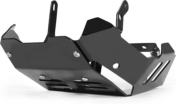 ALMULOO Skid Plate Compatible with 2018-2021 Honda Monkey 125 Z125 Black Aluminum Powder Coated