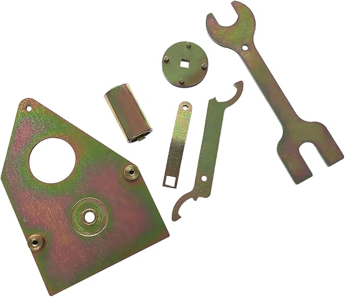 Supercharger Rebuild Tool Kit, Support Plate, Four Pin Socket, Gear Holder Tool, Shaft Holder Tool, Bearing Support Pusher For Sea Doo GTX GTR RXP RXT X Wake 185 215 255 260 CHALLENGER 180