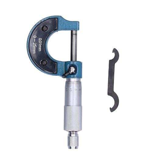 Micrometer 0-25mm Outside Micrometer Metric Thickness Gauge Measuring Tool