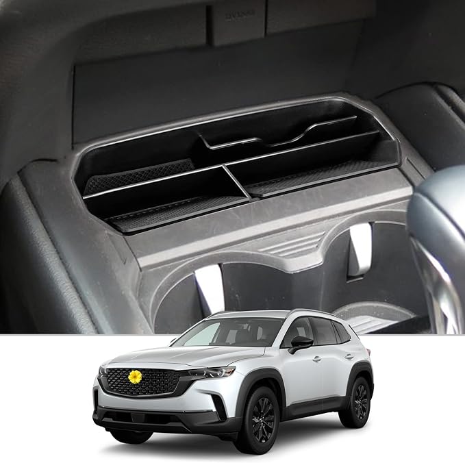 CDEFG for 2023-2026 Mazda CX-50 Center Console Organizer | for 2023 2024 2025 2026 Mazda CX-50 Console Tray Storage Box Secondary Tray 2023-2026 CX50 Accessories (for Central Console)