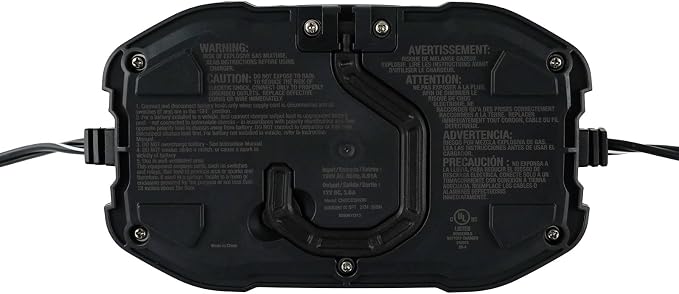 CRAFTSMAN Battery Charger and Maintainer, CMXCESM260, 3-in-1, Fully Automatic, 3 Amps, 12 Volt, for Motorcycle, Car, SUV, Truck and Marine Batteries